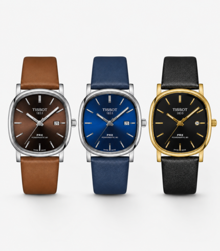 Tisot PRX Premium Leather Strap Collection