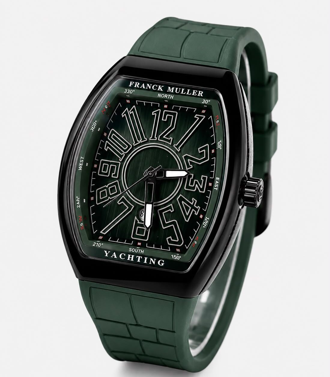 fml 2 FM Yachting Rubber Strap Luxury Watch - Image 1